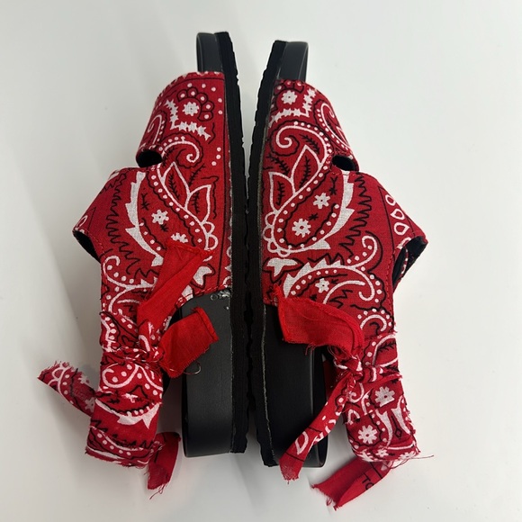 ARIZONA LOVE BANDANA PRINT SANDALS - Picture 6 of 12
